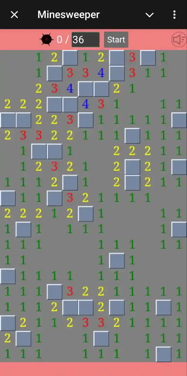 Game field in Web version